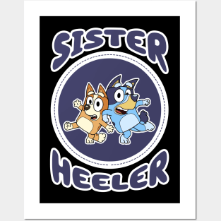 Sister Heeler II Posters and Art